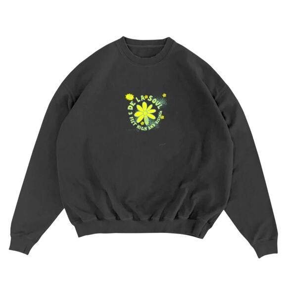 De La Soul 3 FEET HIGH AND RISING Crewneck Size L New w/o Tag $116 - Picture 1 of 4